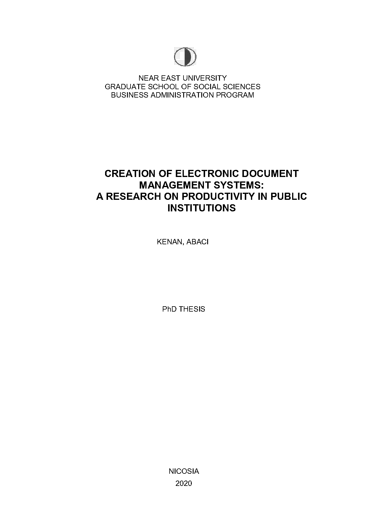 online document management system thesis